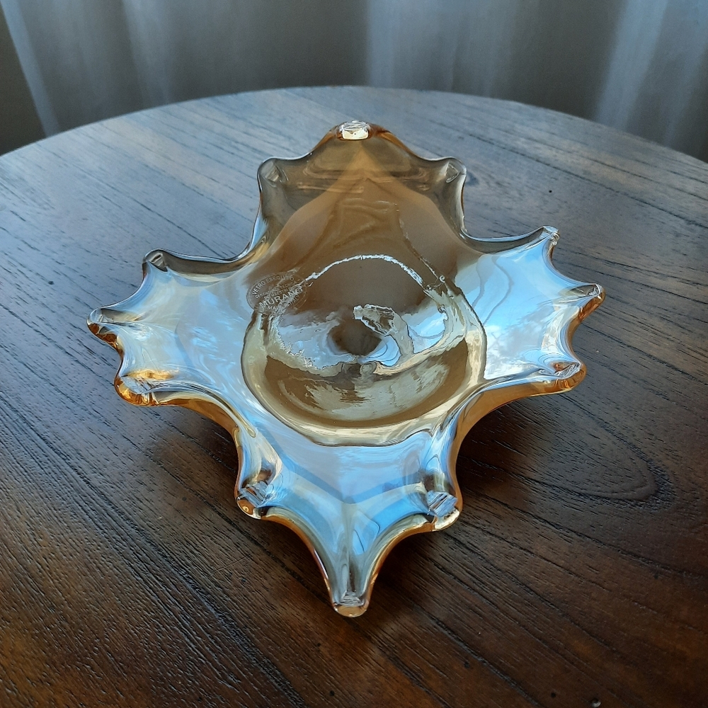 Murano glass tray bowl